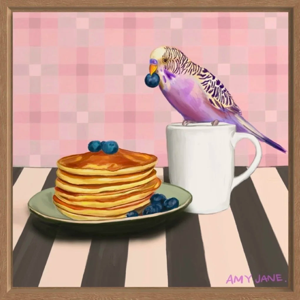Breakfast Bandit: Budgie's Blueberries