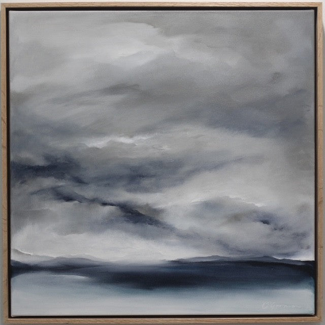 Beneath a heavy sky