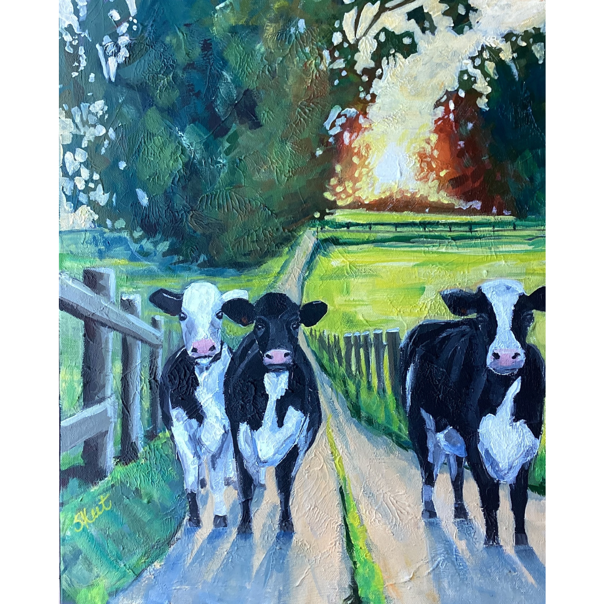 The Girls Heading Out