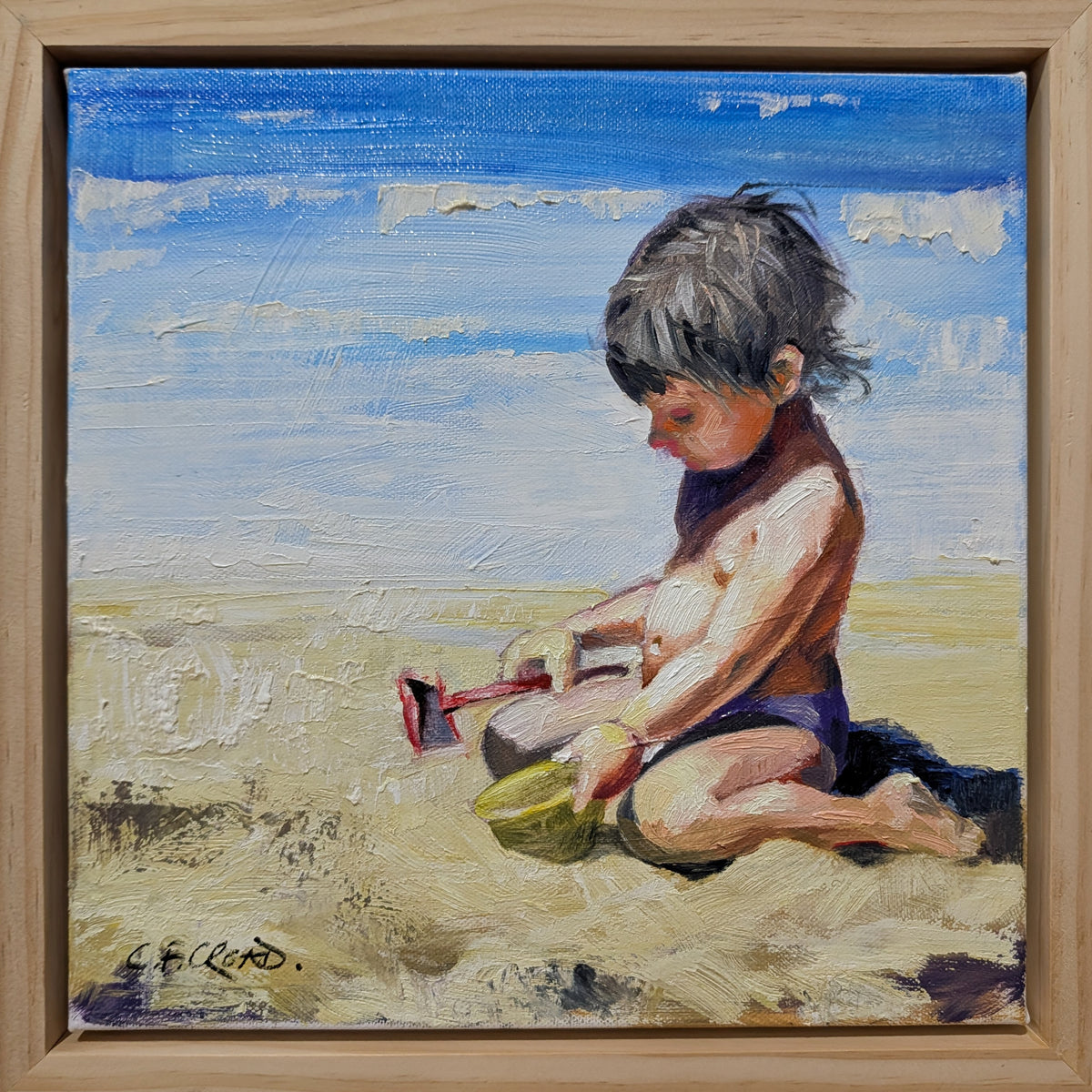 Boy And A Bucket