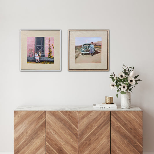 I painted her a memory