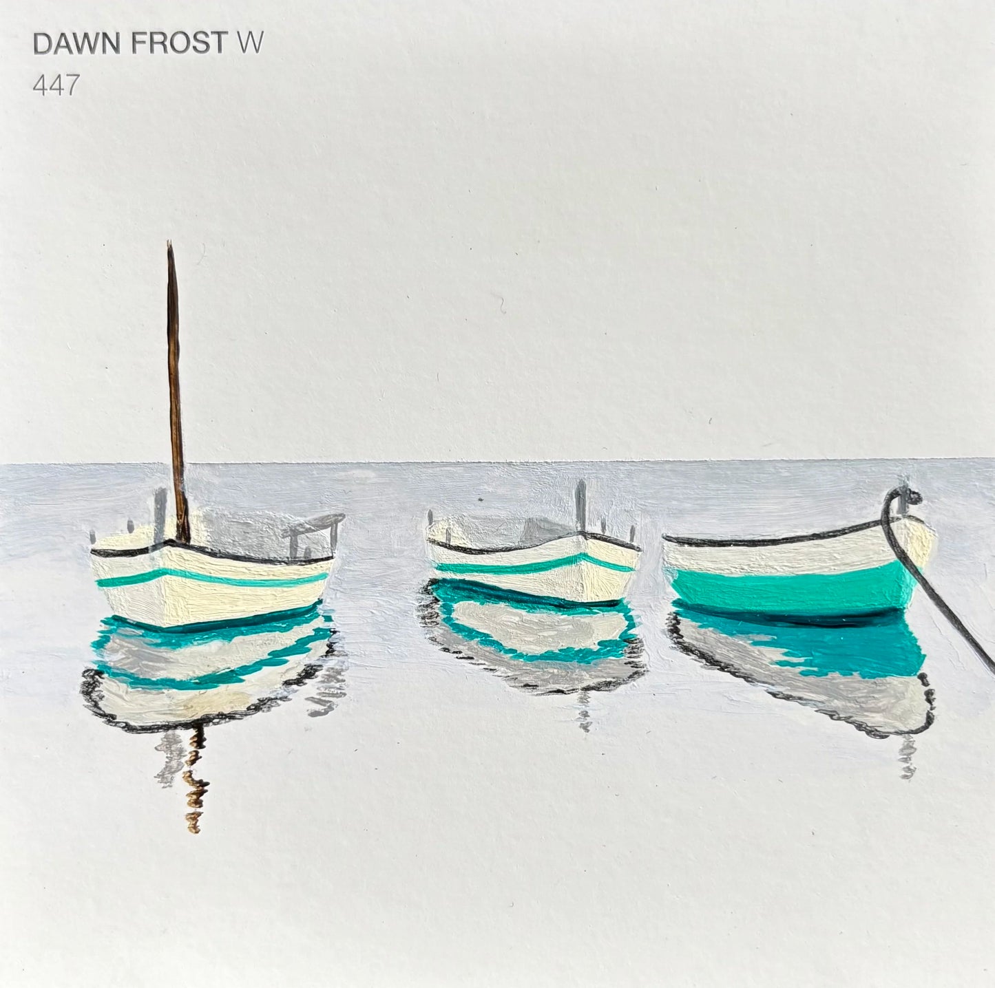 Dawn Frost on the Lake