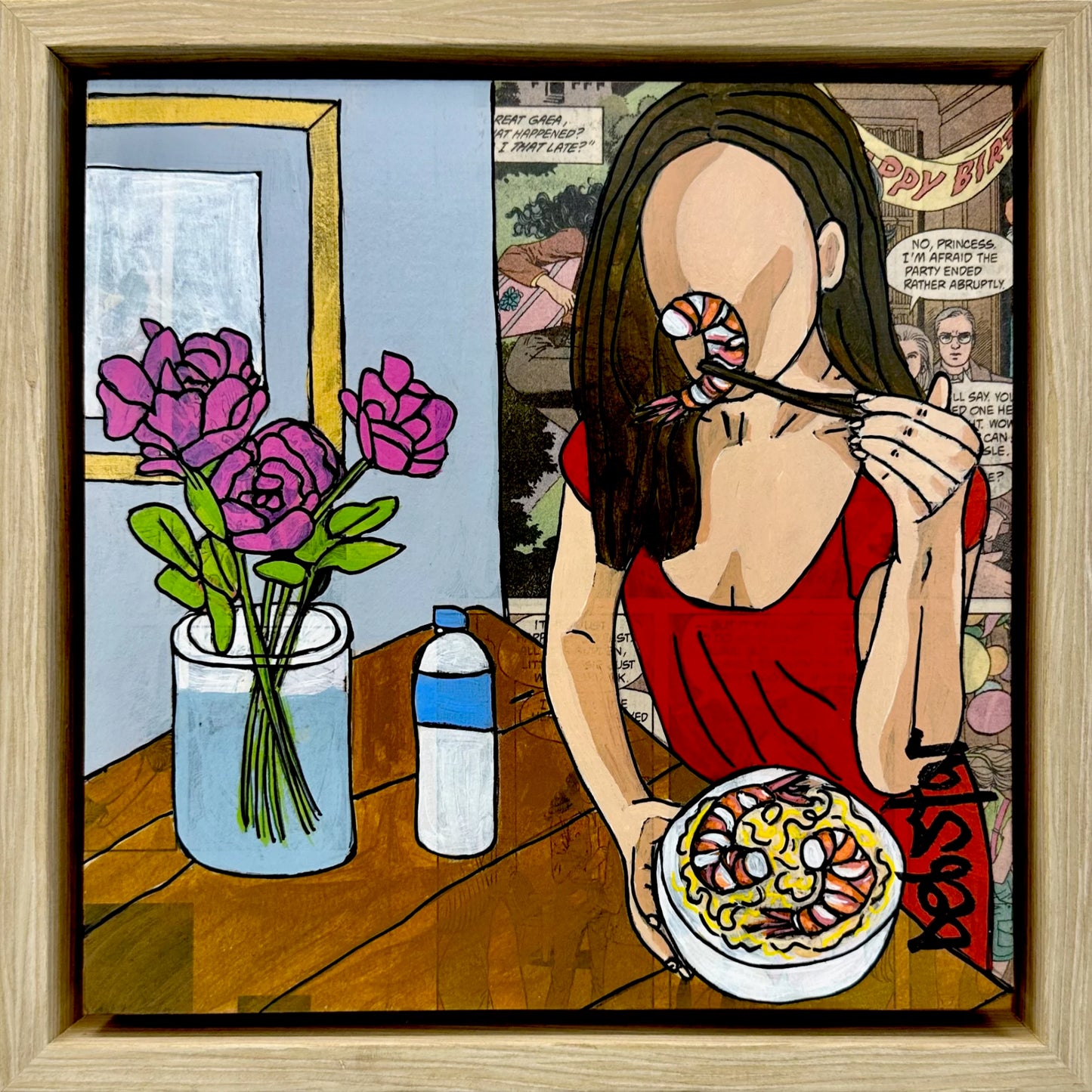 Table For One - Prawn Noodles