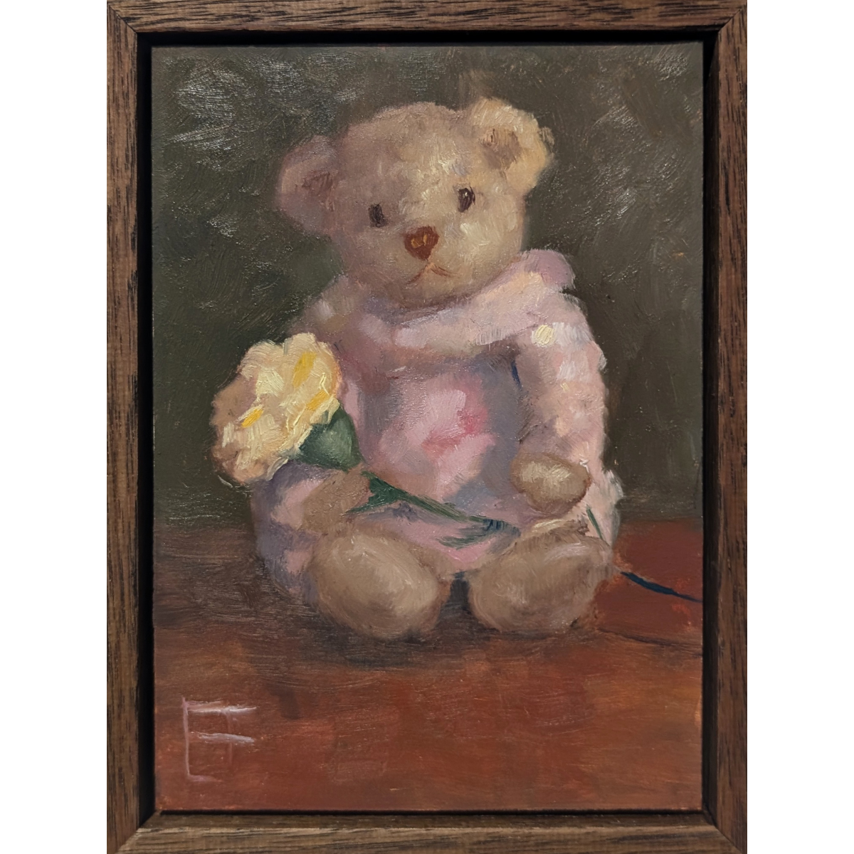 Paws are for holding Flowers