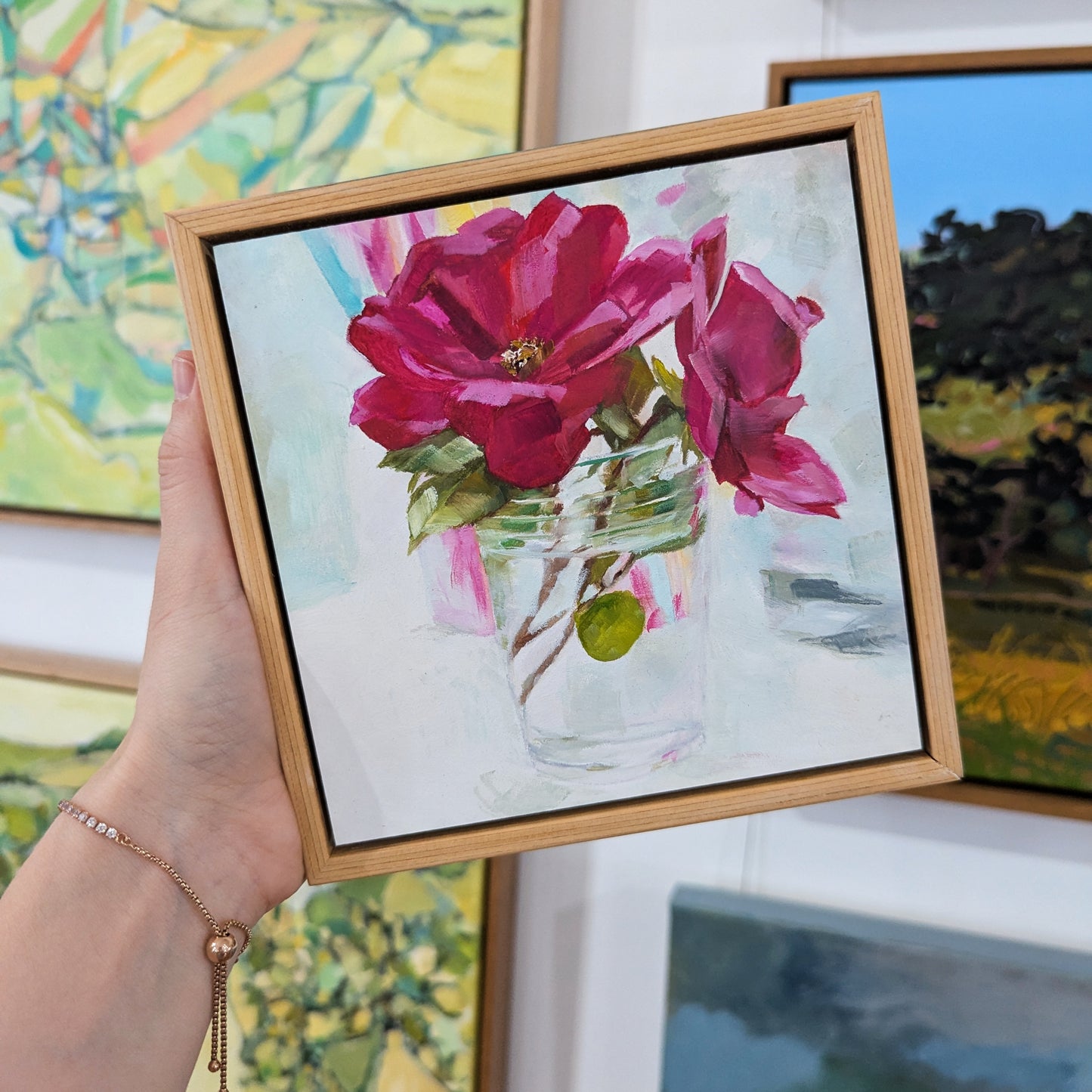 Rose in Glass