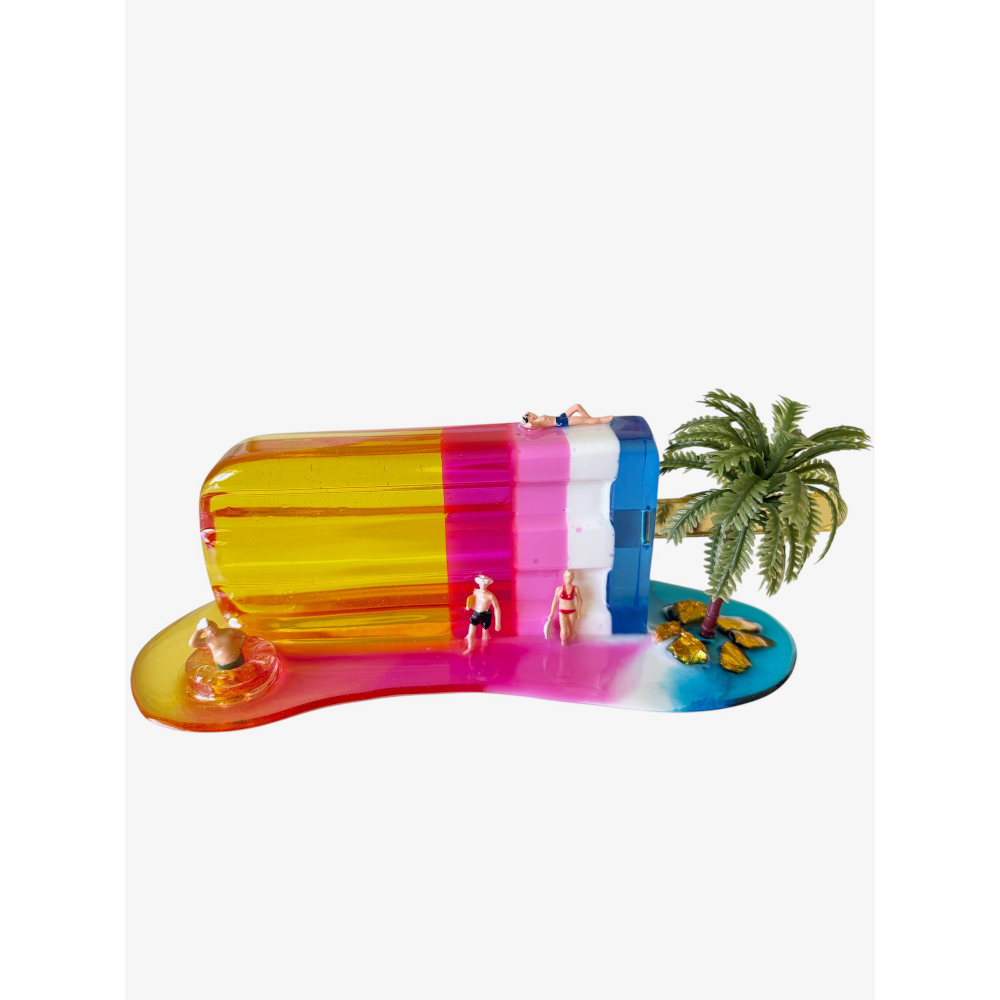 Tiny People - Melting Popsicles Sculpture 7