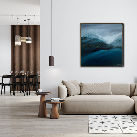 The mountains held their breath