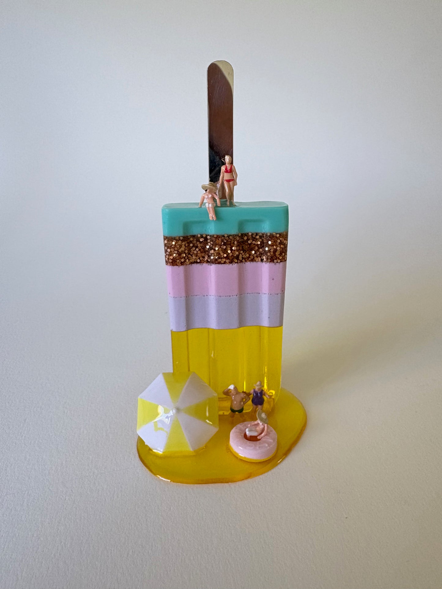 Melting Popsicle Sculpture 1