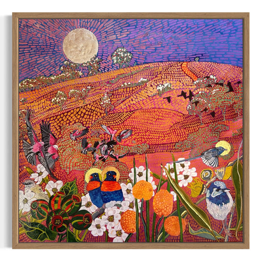 Moonrise over Wirraparinga