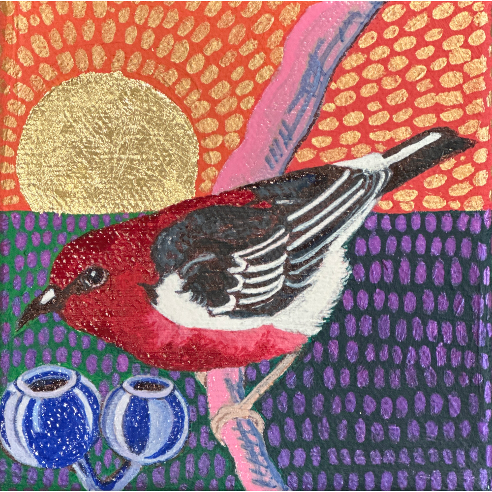 Mr Red under a Yan sun