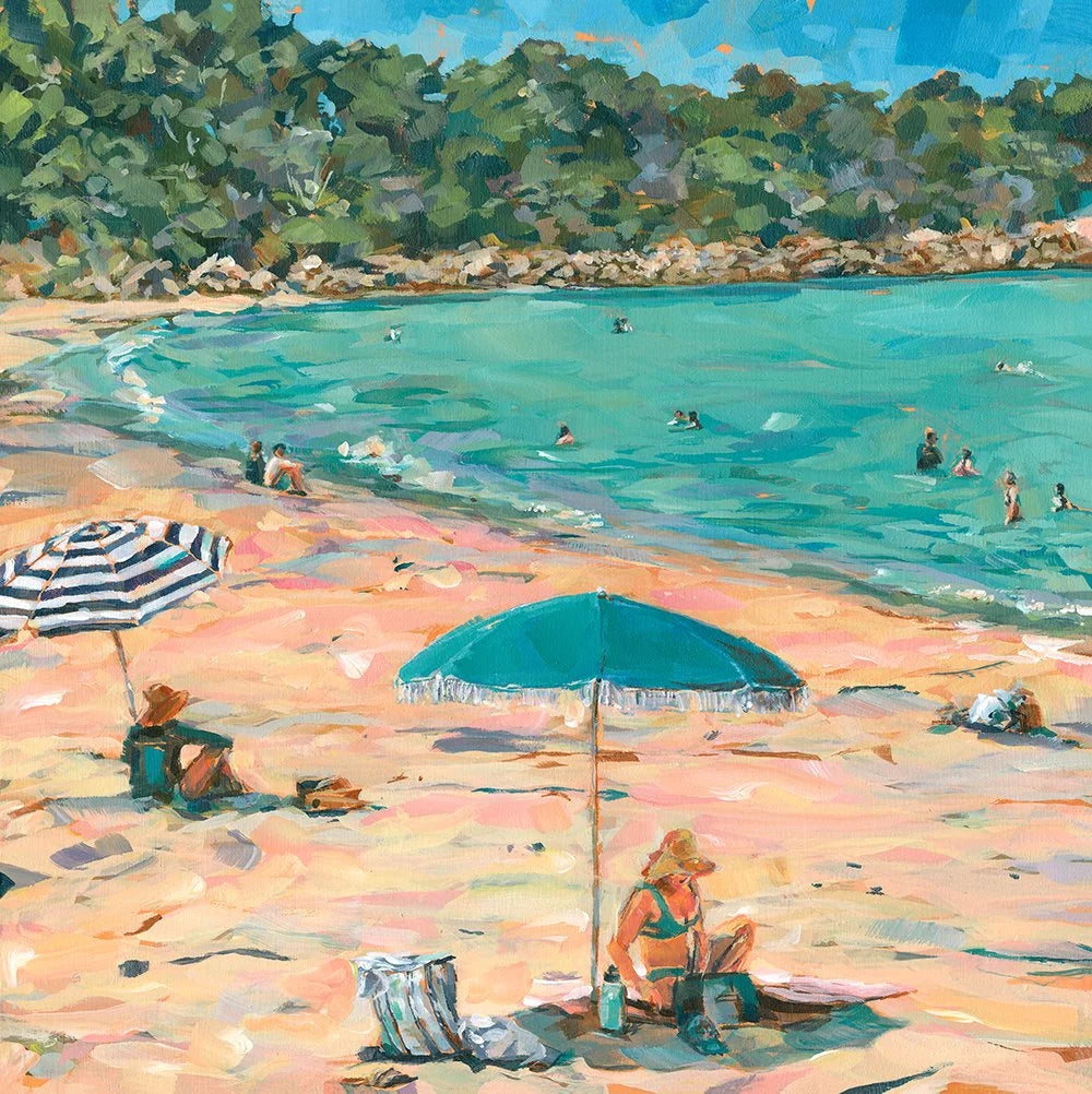 Two Hat Ladies and a Water Bottle