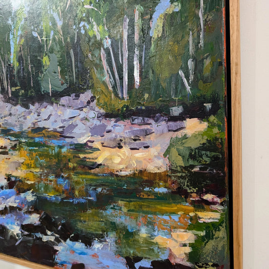 Dappled Light On The Water