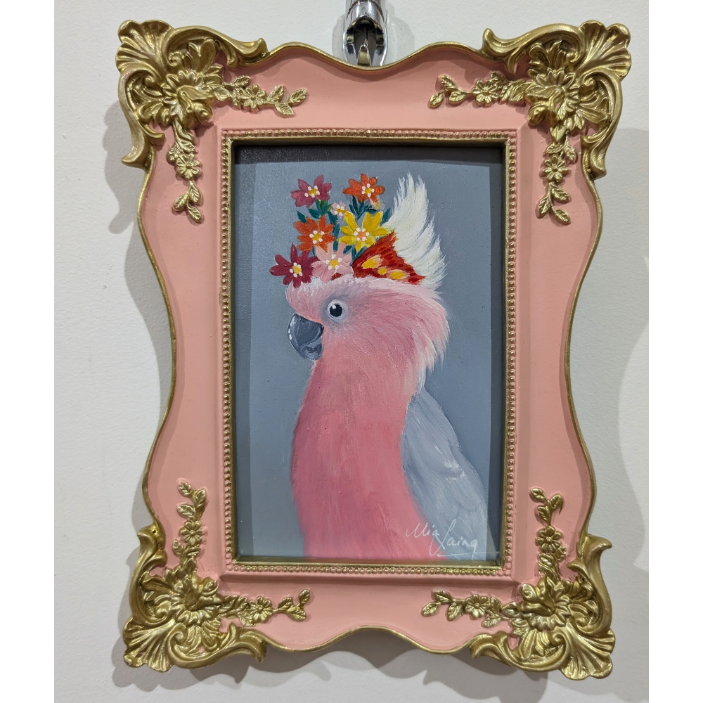 Fancy Feather - Pink Cockatoo