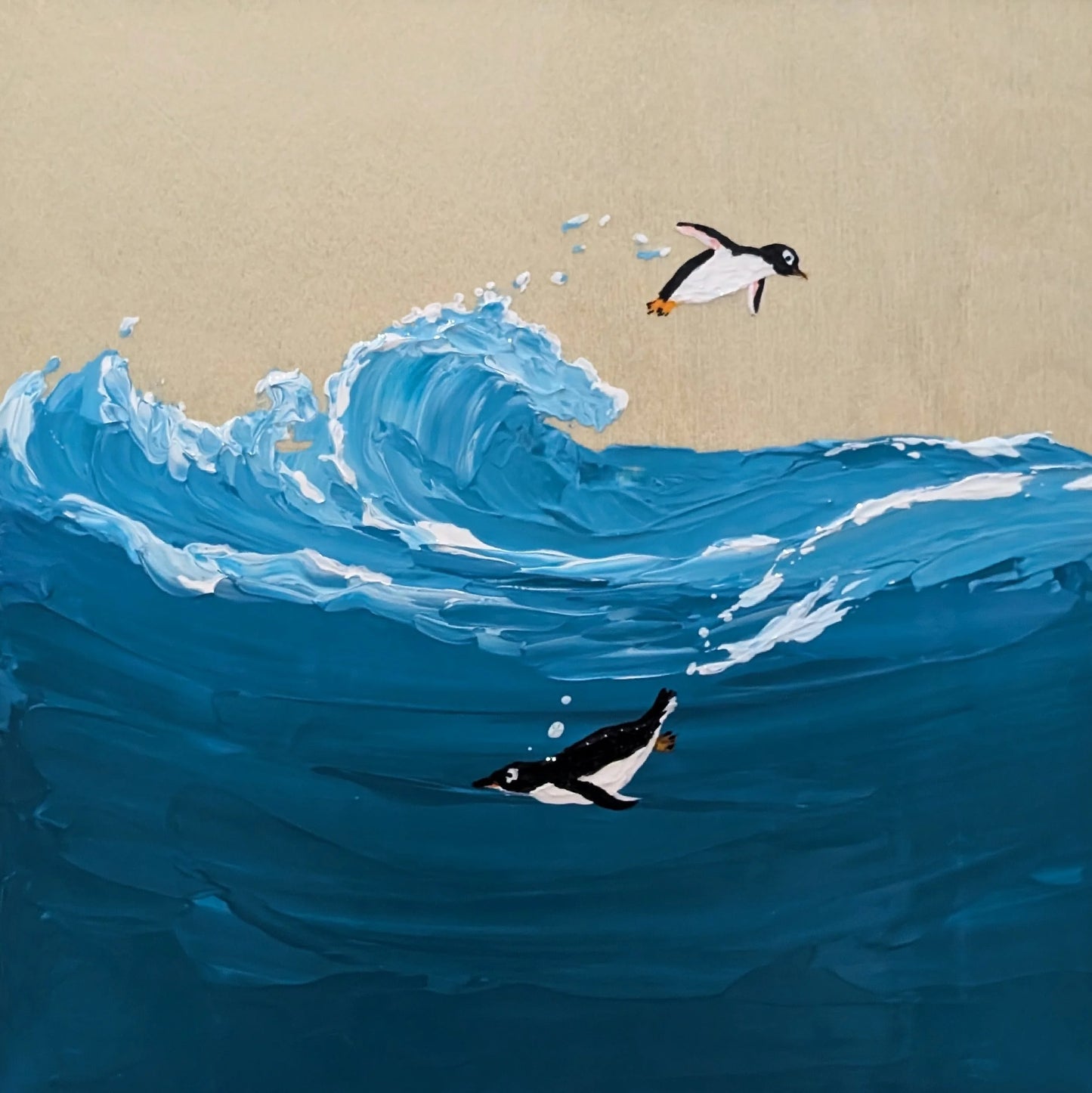 Penguin surf 1