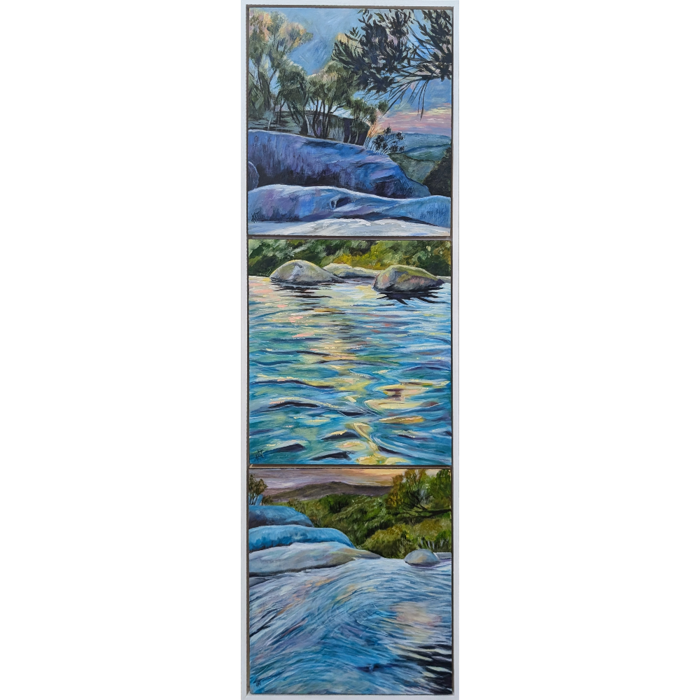 Triptych "Secret Waterhole" #1