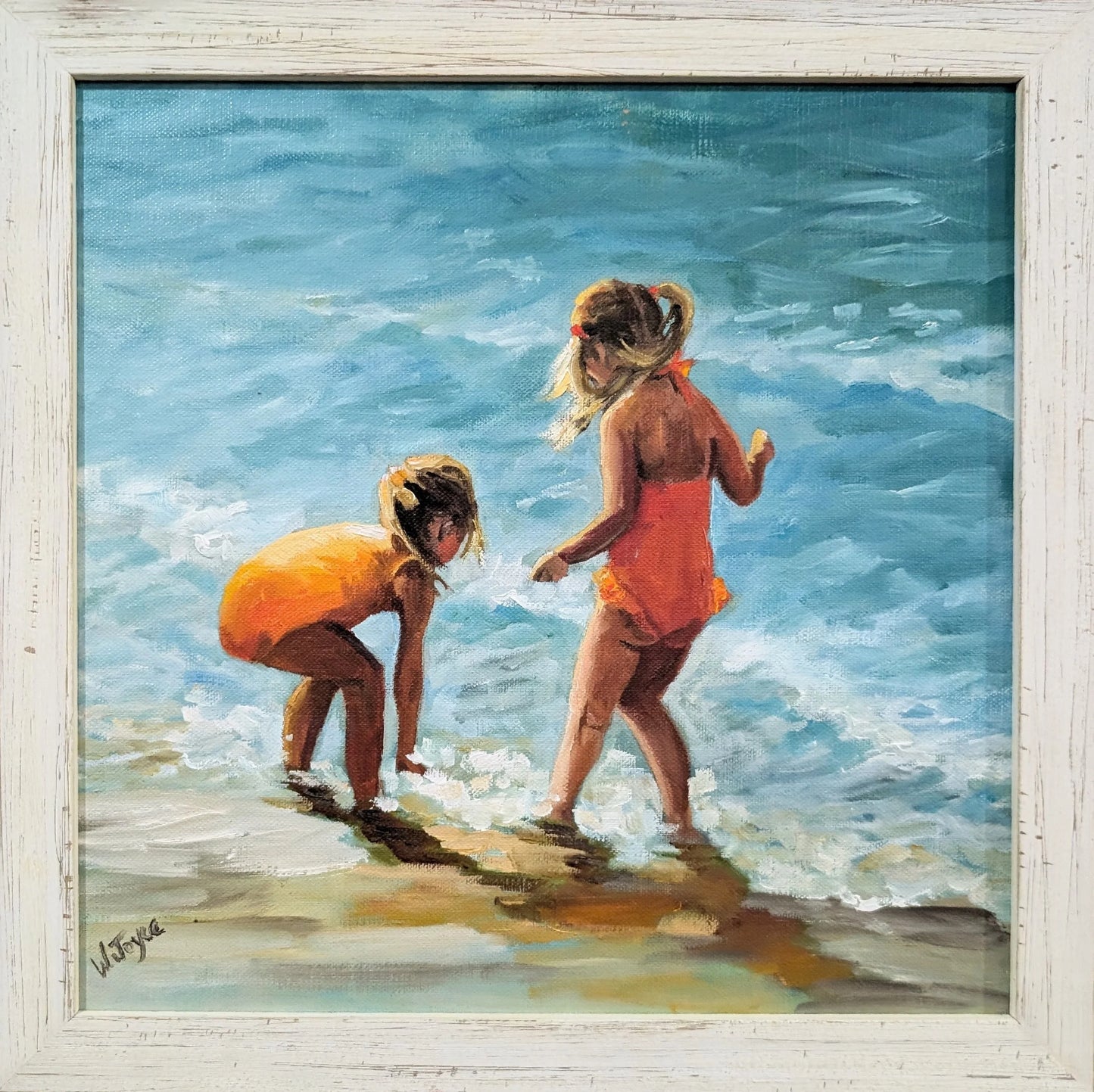 Marigolds on the beach