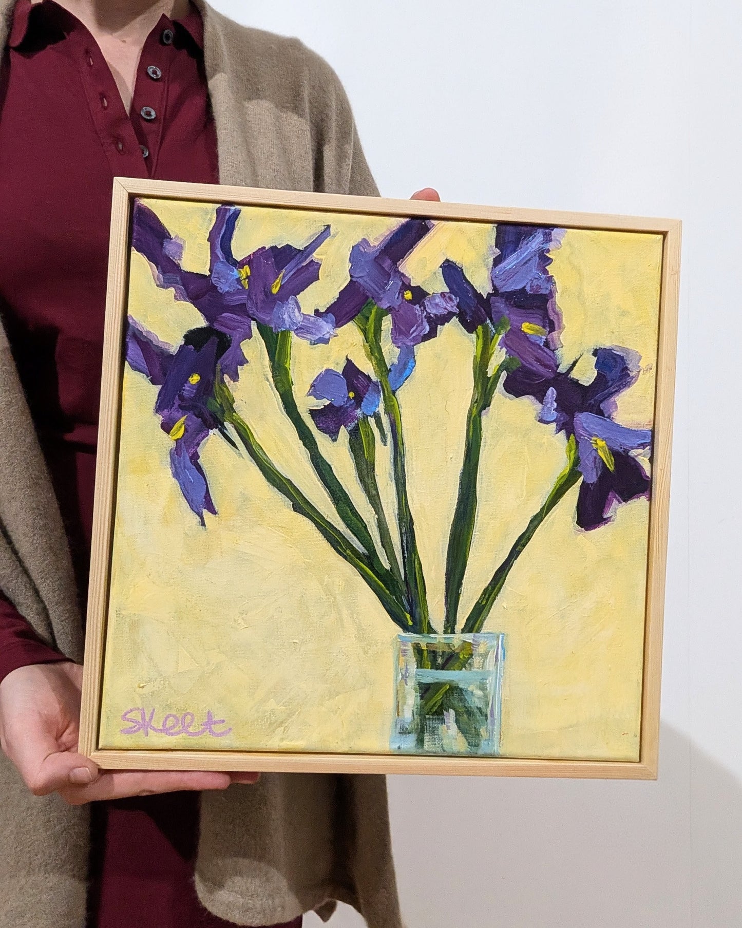 Iris in Vase