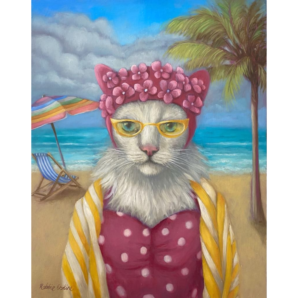 Miss Beatrice goes to the Beach