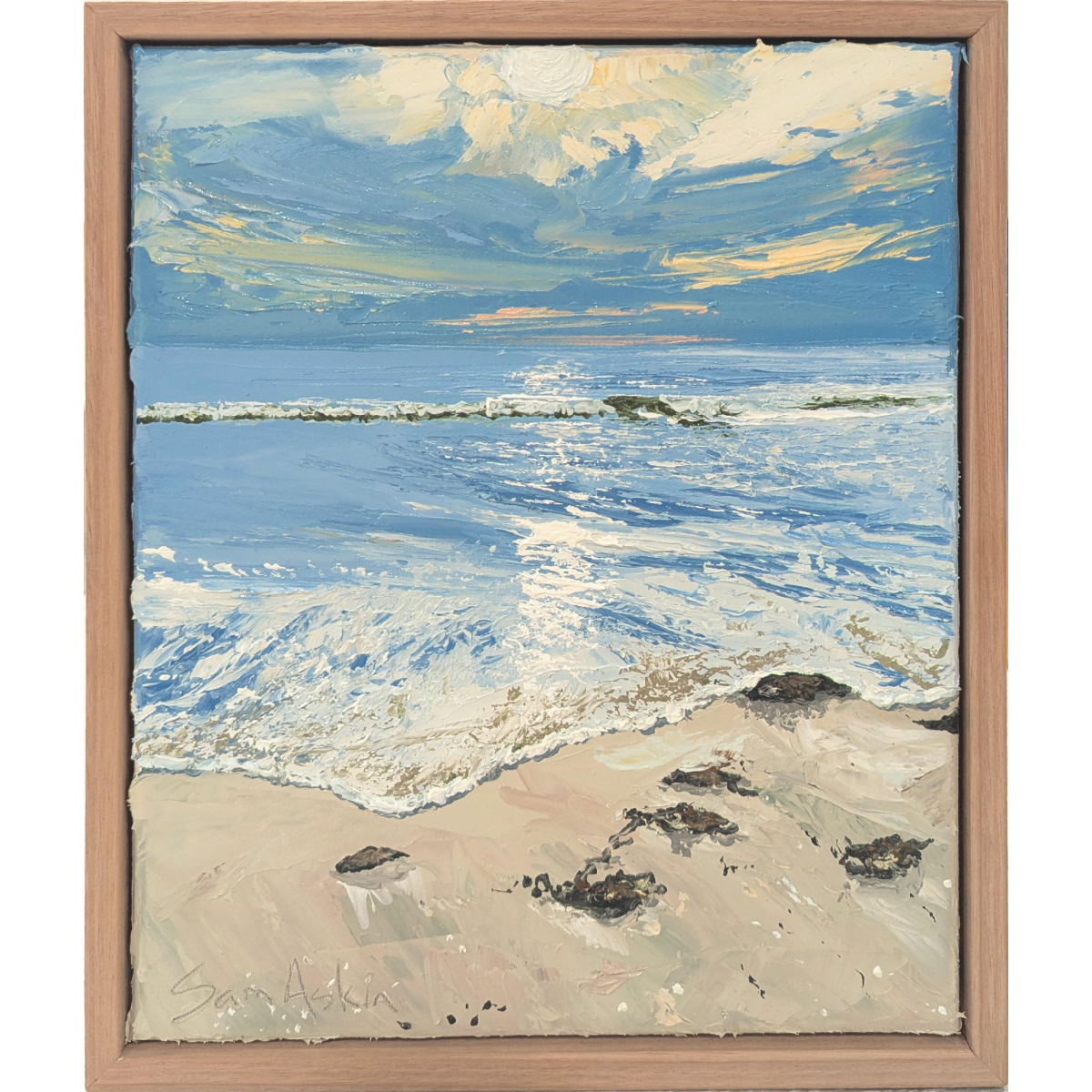 The quiet, endless sea