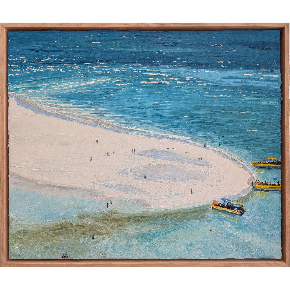 Walking the White Sands