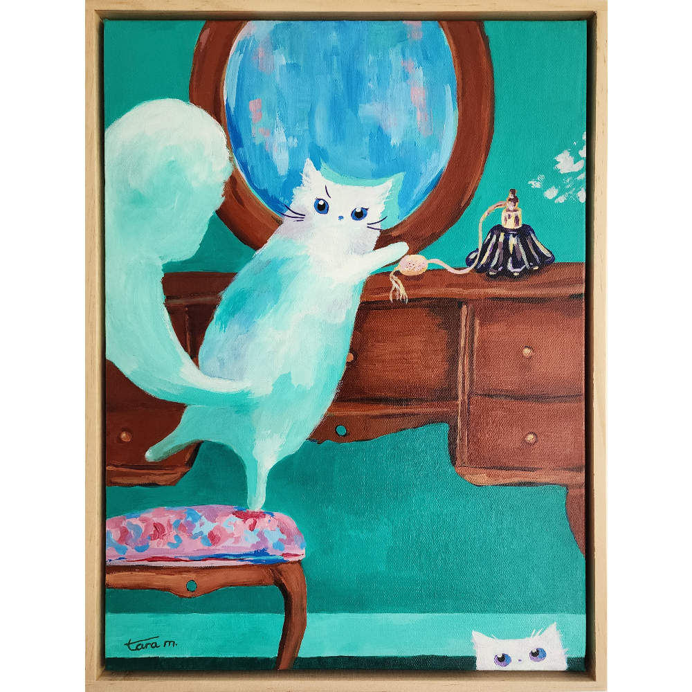 Boudoir Cats - My Perfume Bottle