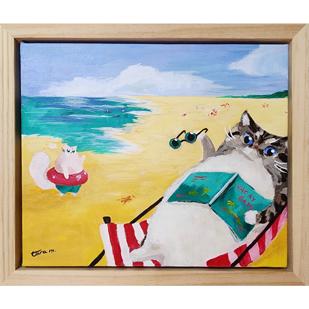 Vacay Cats - Beach Friends