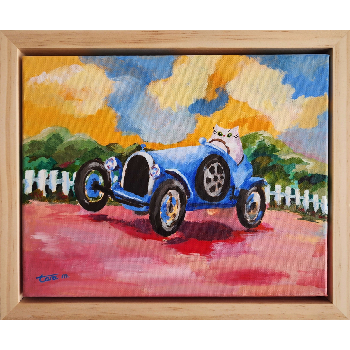 Race Car Cats - Catti Bugatti
