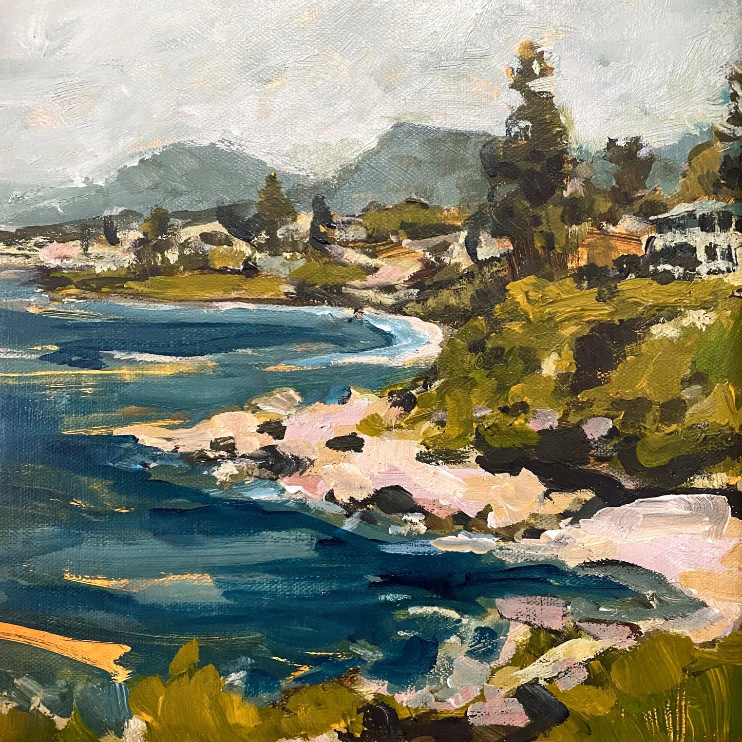 View Over the Quiet Coast