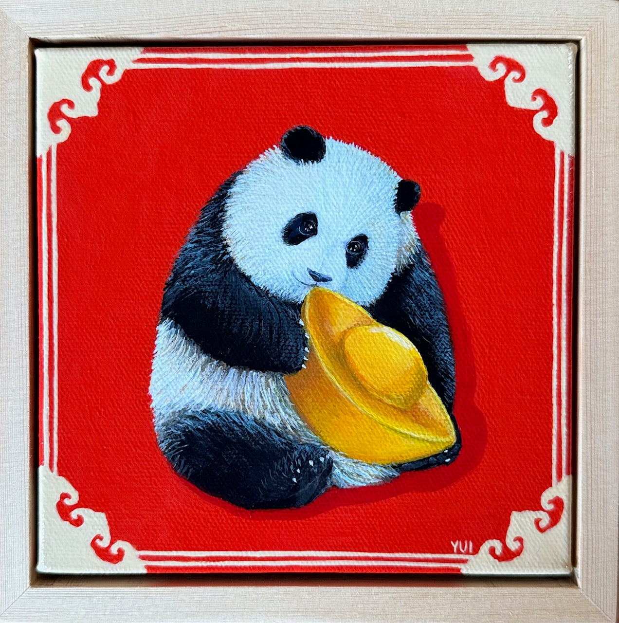 Auspicious Panda - Bearer of Wealth
