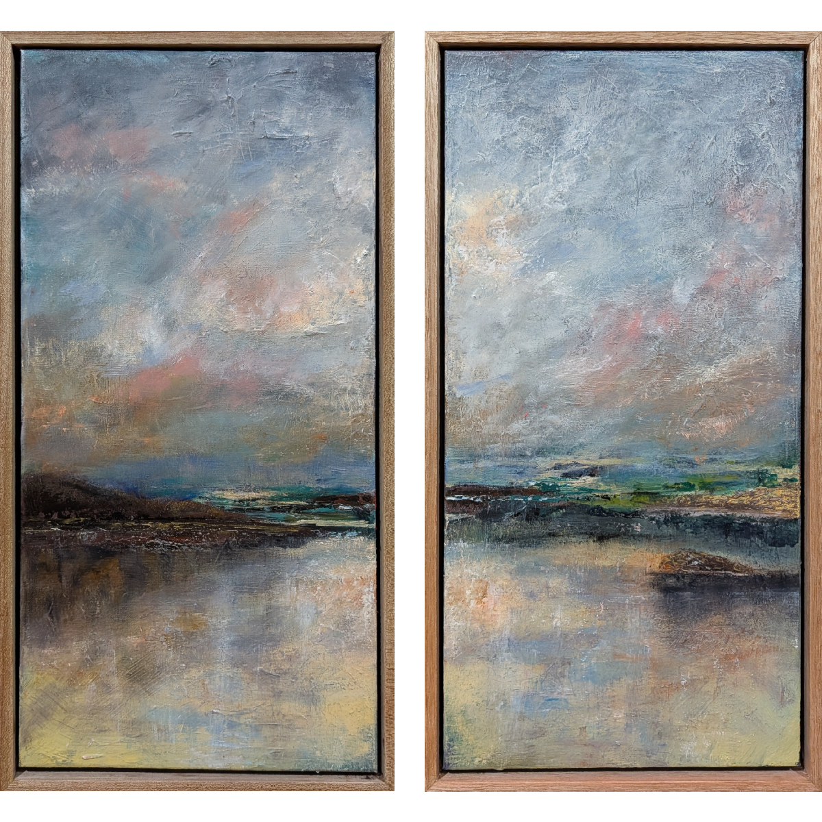 A light in the cold (diptych)