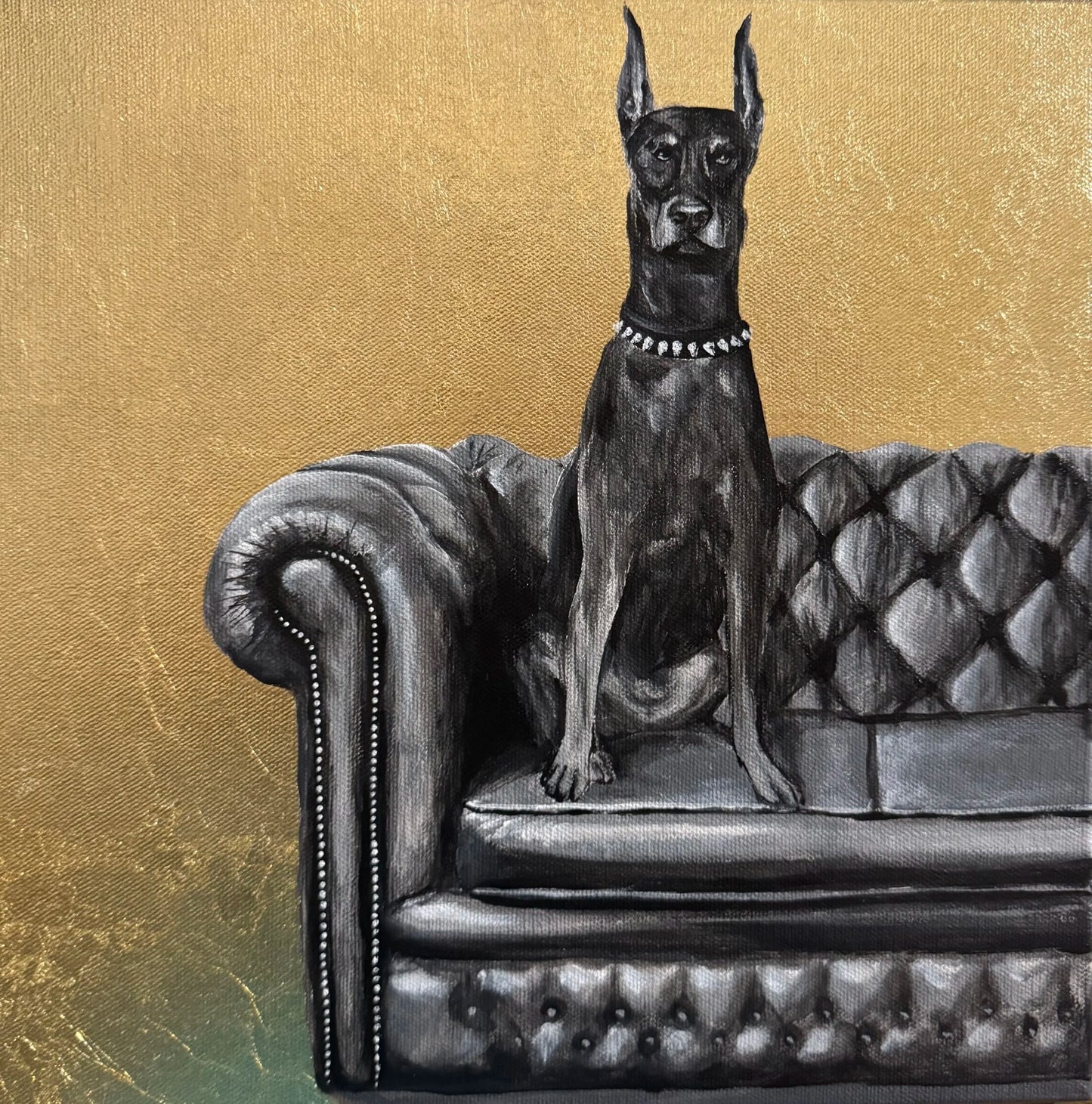 The Doberman’s Throne