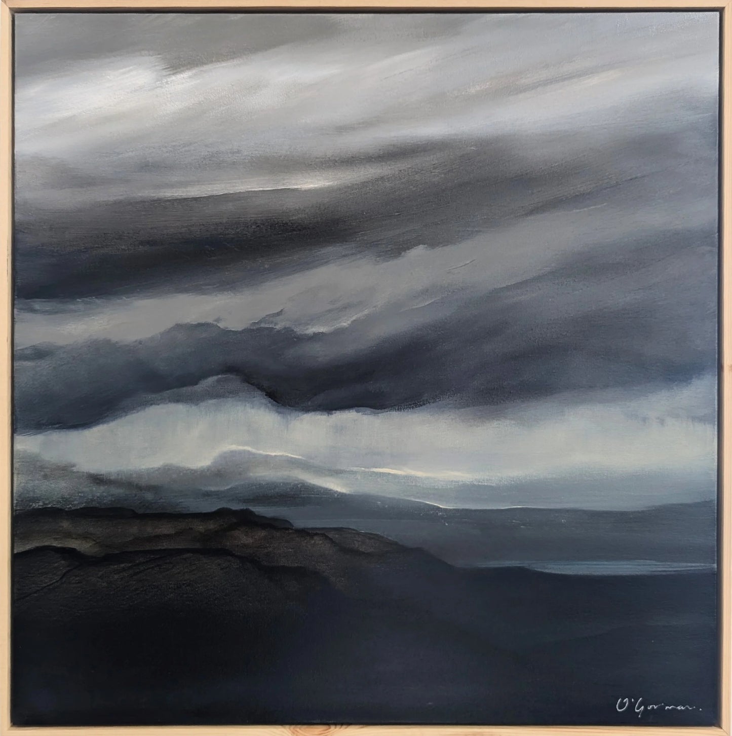 There's rain in the distance