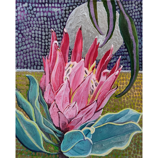 Mr King with a yin moon