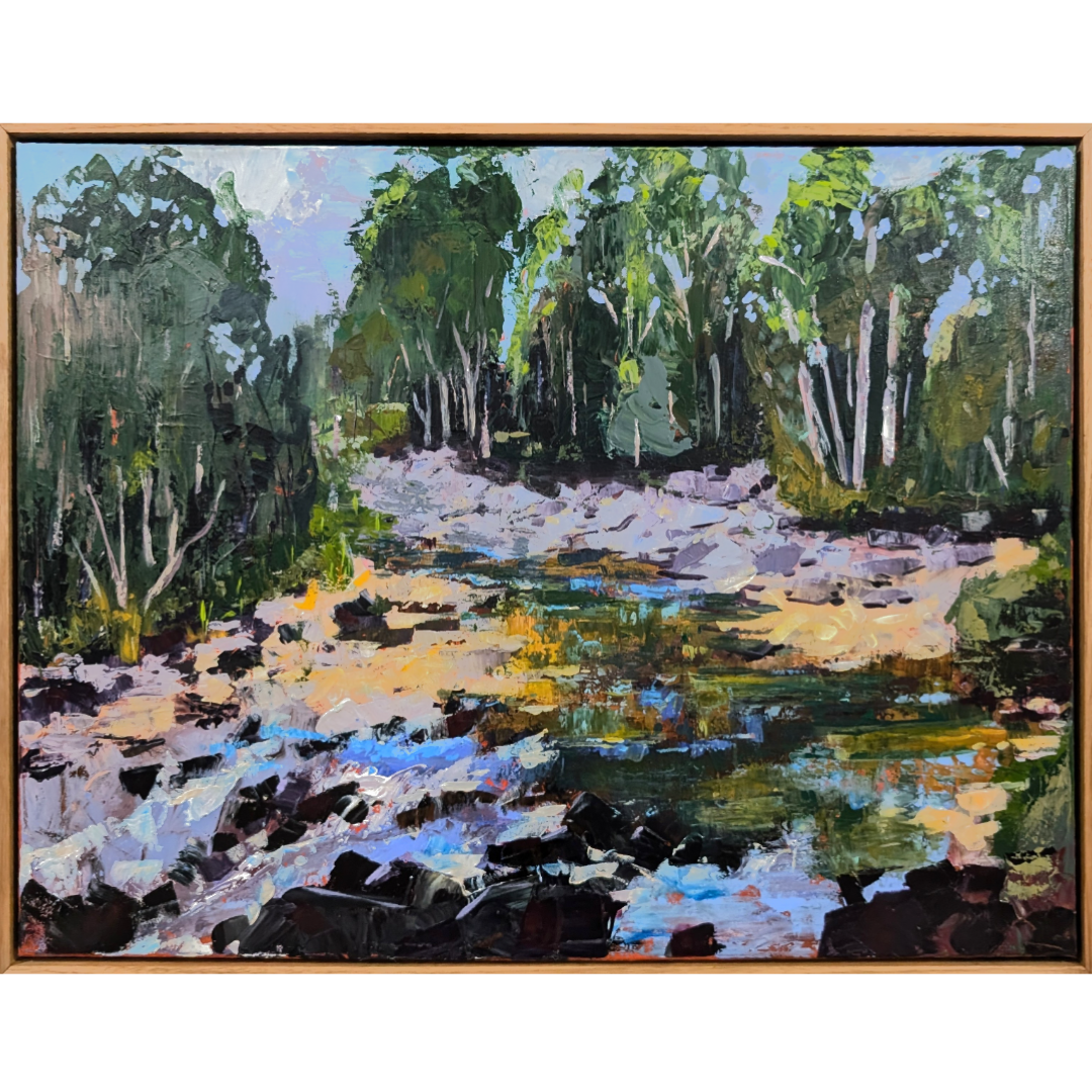 Dappled Light  On The Water