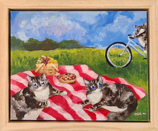 Vacay Cats - Picnic Friends
