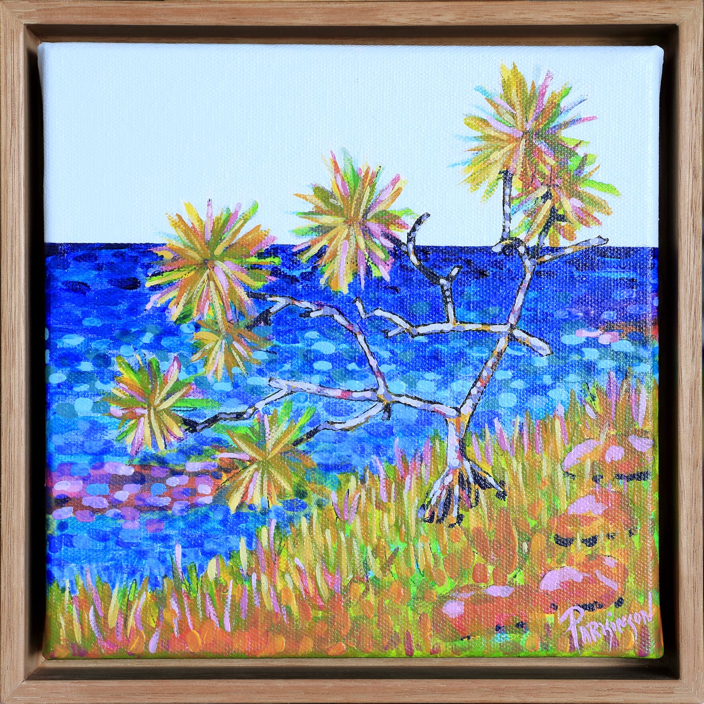 A Pandanus Tree with a View