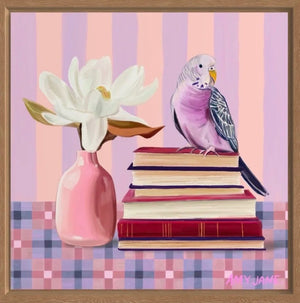 Bound By Budgies and Blooms