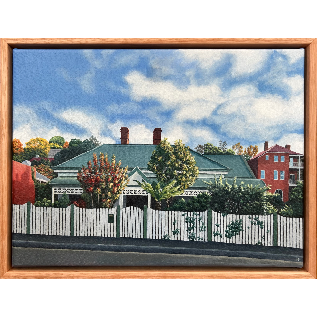 Autumn morning in West Hobart
