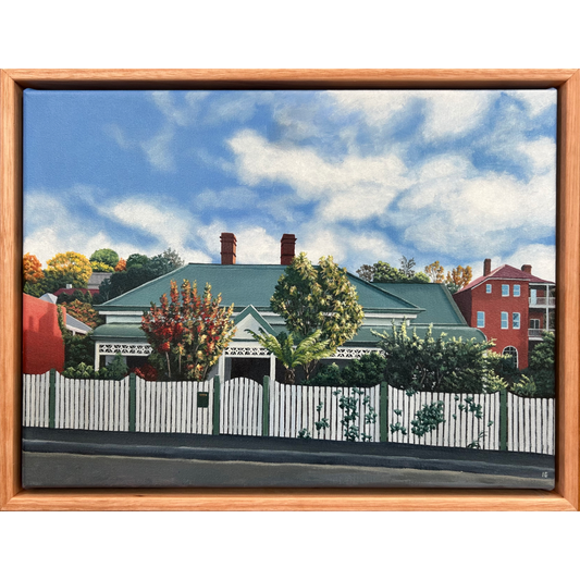 Autumn morning in West Hobart