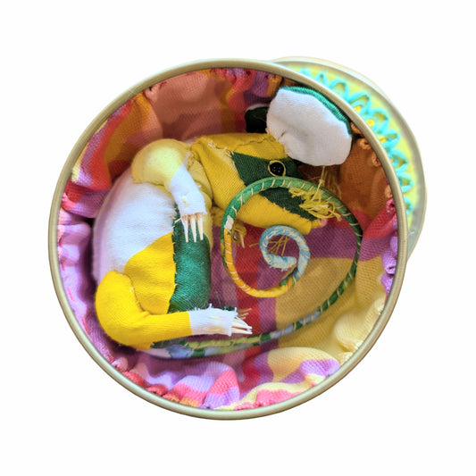 Baby Mouse in Tin (Yellow)