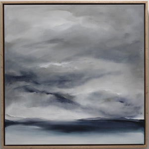 Beneath a heavy sky