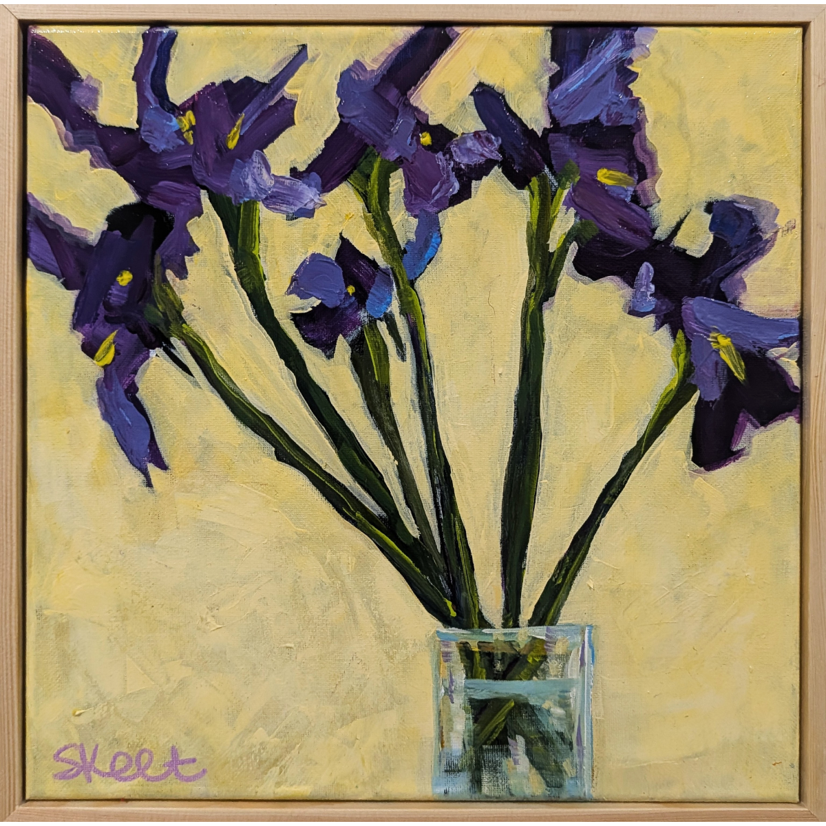 Iris in Vase