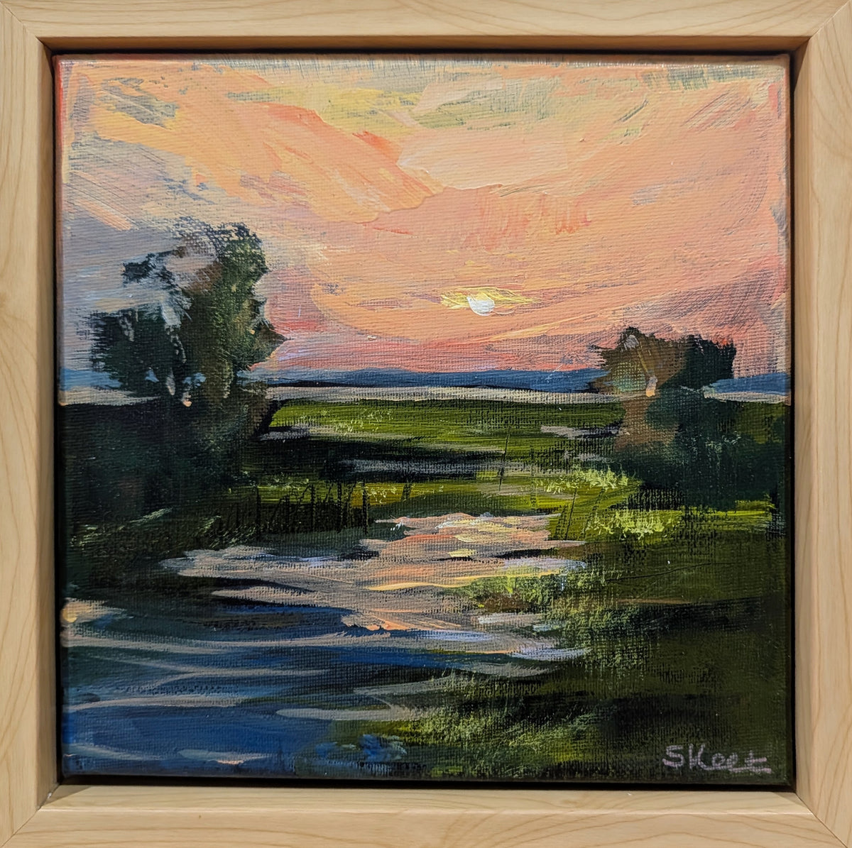 Sunset in May