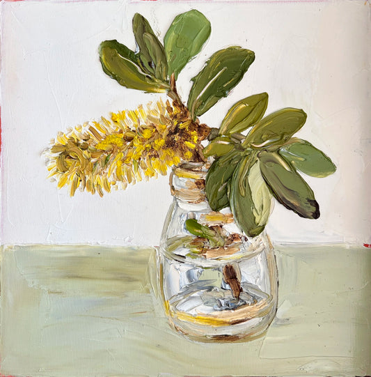 Coastal Banksia in a Norco Bottle