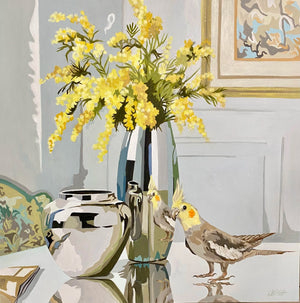 Cockatiel Wattle Whimsy