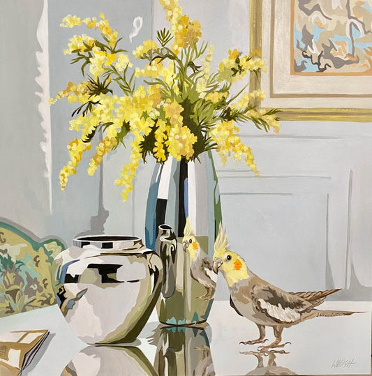 Cockatiel Wattle Whimsy