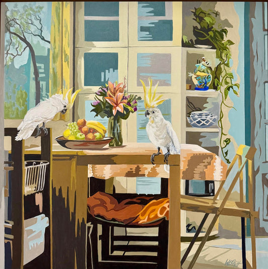 Cockatoo Brunchtime