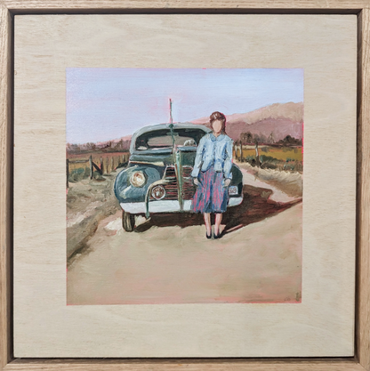 I painted her a memory