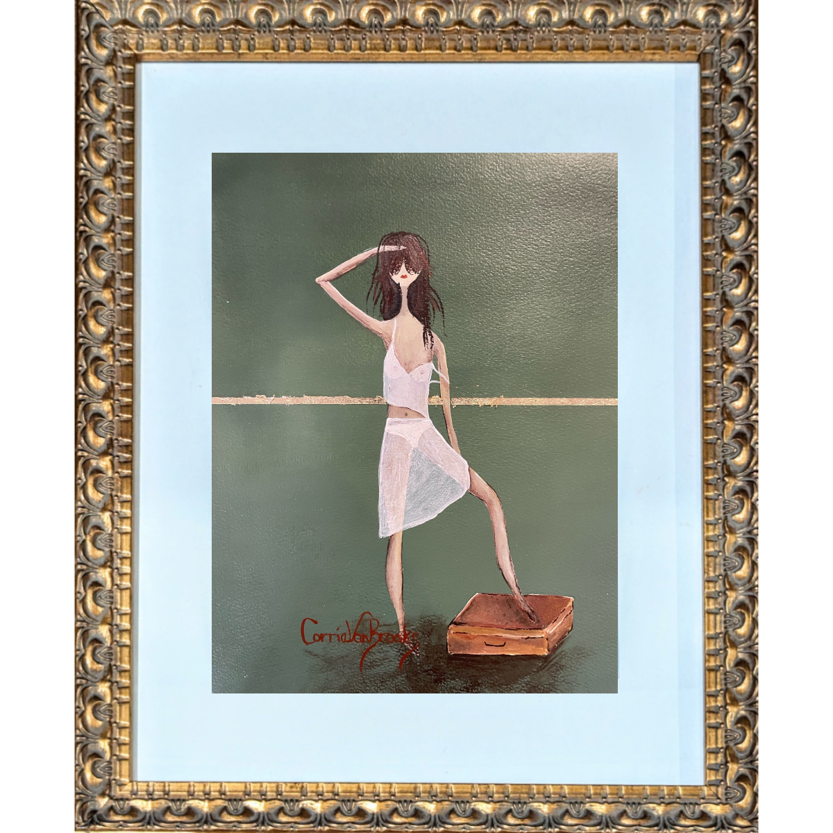 You didn't see me, but now I see you