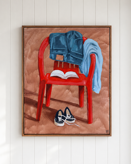 Busy Red Chair